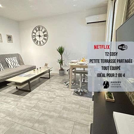 Urban Chic By Anders - Terrassewifinetflixclim Appartement Marseilles Buitenkant foto