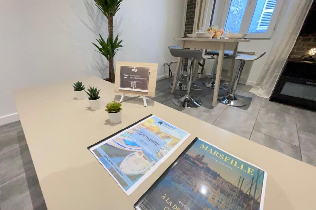 Urban Chic By Anders - Terrassewifinetflixclim Appartement Marseilles Buitenkant foto