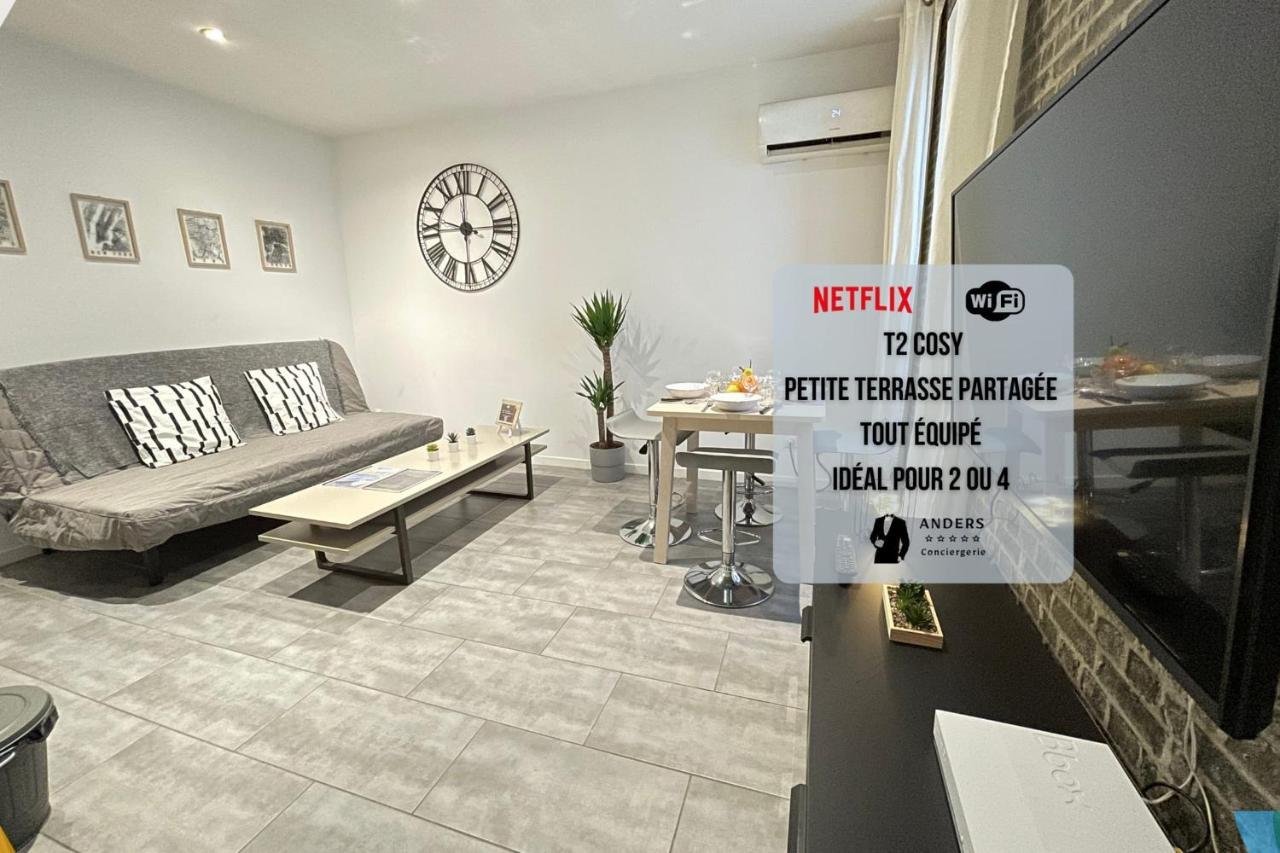 Urban Chic By Anders - Terrassewifinetflixclim Appartement Marseilles Buitenkant foto